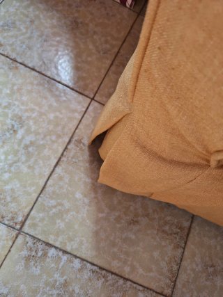 Divano 4 posti Poltronesofà giallo sfoderabile