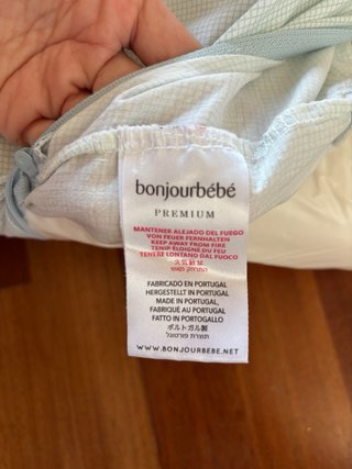 Cambiador Bonjourbébé Premium completo + bolsa