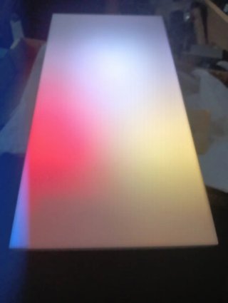 Panel LED Livarno con efectos de color