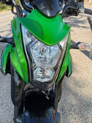 Kawasaki ER6N Negra y Verde