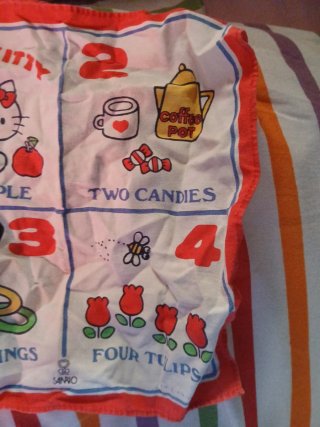 Pañuelo Hello Kitty 1976 Sanrio