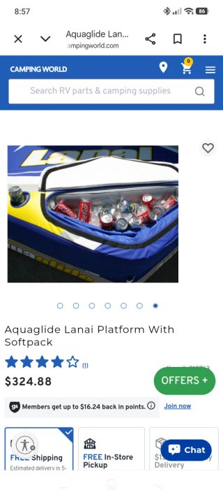 Base hinchable ideal para remolcar
