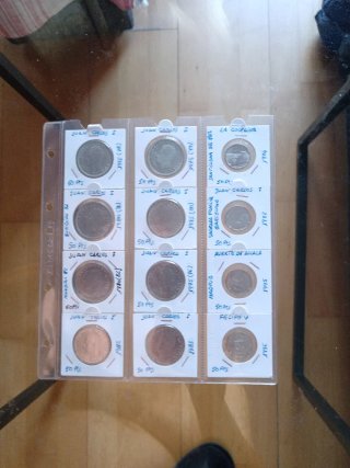 96 Monedas Estado Español No Repetidas