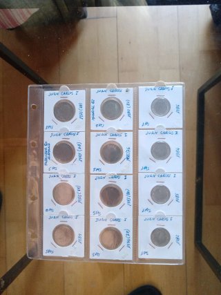 96 Monedas Estado Español No Repetidas