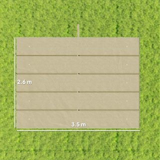 Techo de repuesto 3,5x2,6m