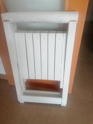 2 Sillas de Madera Plegables