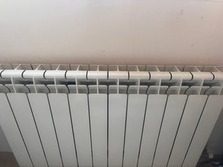 Radiadores de gas natural blancos