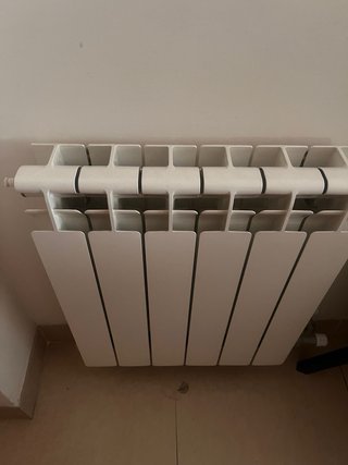 Radiadores de gas natural blancos