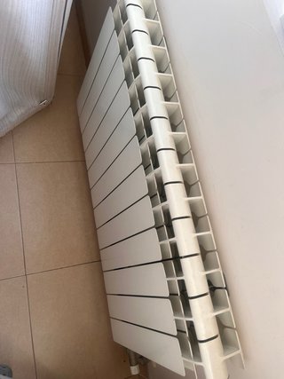 Radiadores de gas natural blancos