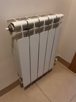 Radiadores de gas natural blancos
