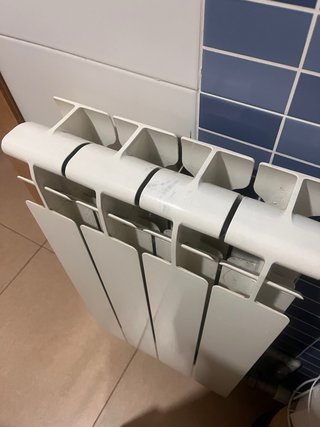 Radiadores de gas natural blancos