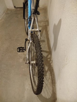 Bicicleta Orbea 26' Plata y Azul