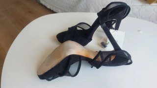 Zara Sandalias Mujer Talla 36 Negras, nuevas