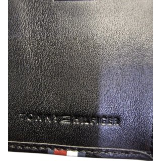 Tarjetero Tommy Hilfiger Cuero Negro