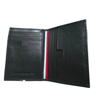 Tarjetero Tommy Hilfiger Cuero Negro