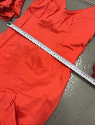 Traje de flamenca color coral