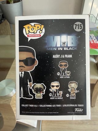 Funko Pop Men in Black 715 Agent J & Frank