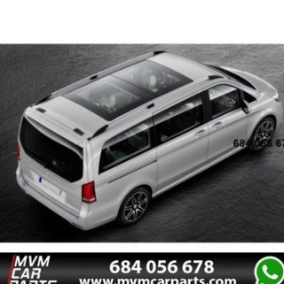 Barras de techo / Baca aluminio para Mercedes Clas