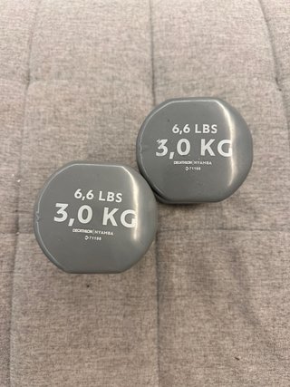 Mancuernas Domyos/Nyamba 3 kg (pareja)