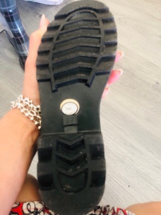 Botas de agua mujer sin usar marca