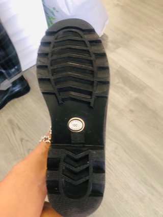 Botas de agua mujer sin usar marca