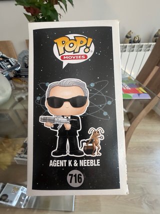 Funko Pop! MIB 716 Agent K & Neeble