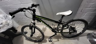 Bicicleta WRC Negra Talla M