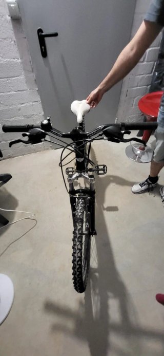 Bicicleta WRC Negra Talla M