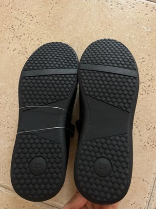 Zapatos Escolares Niña Negro Talla 39