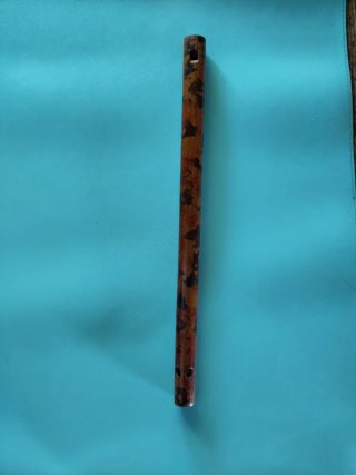 Flauto di bambù cinese decorato