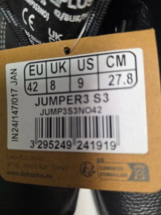 Zapatos de seguridad JUMPER3 S3