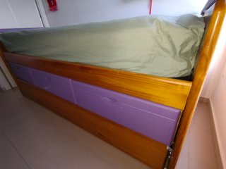 Cama nido con cajones