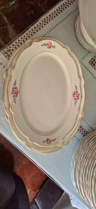 Vajilla Pickman La Cartuja Porcelana