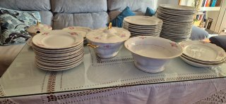 Vajilla Pickman La Cartuja Porcelana