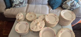 Vajilla Pickman La Cartuja Porcelana