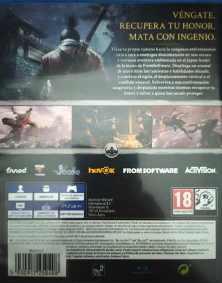 Sekiro: Shadows Die Twice PS4