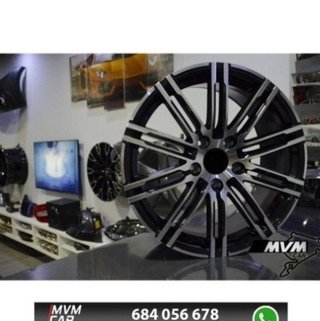 Juego de 4 Llantas 20 MC Turbo Black P004