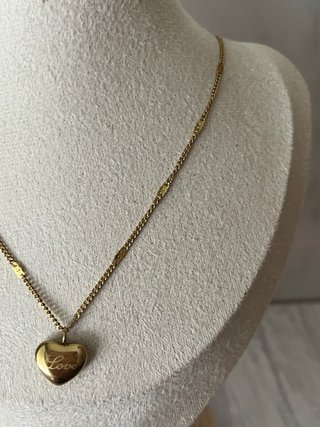 Collar Corazón Dorado