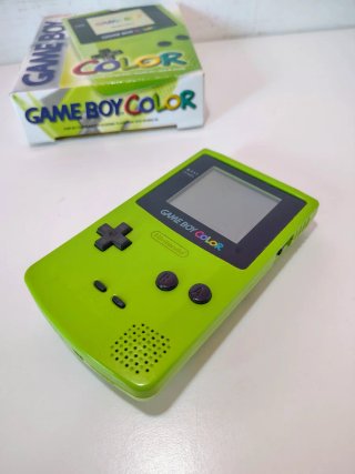 Game Boy Color Verde Lime con Scatola Originale