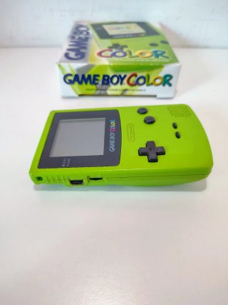 Game Boy Color Verde Lime con Scatola Originale
