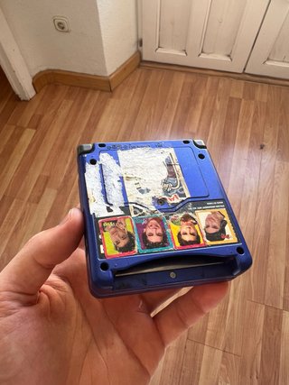 Nintendo Game Boy Advance SP Azul + Cargador