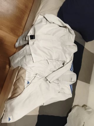 Kimono Judo Infantil Adidas Blanco