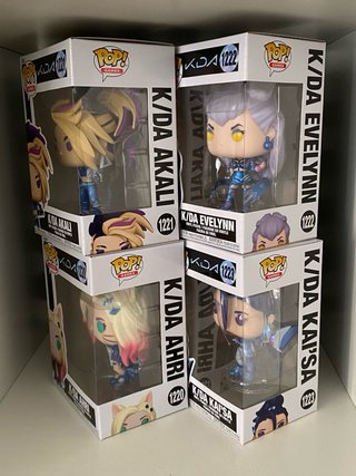 xx5 Funko Pop K/DA league of legends