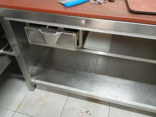 Mesa de trabajo acero inoxidable