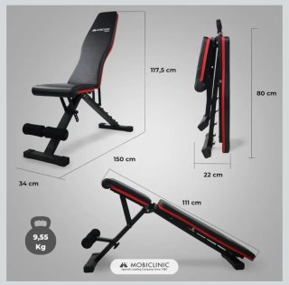 Banco de Fitness y Musculación Mobiclinic