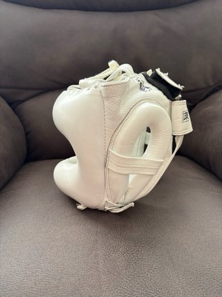 Casco de boxeo Leone 1947 blanco