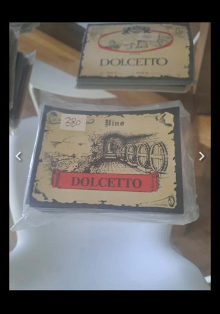 Lotto Etichette Vino Vintage