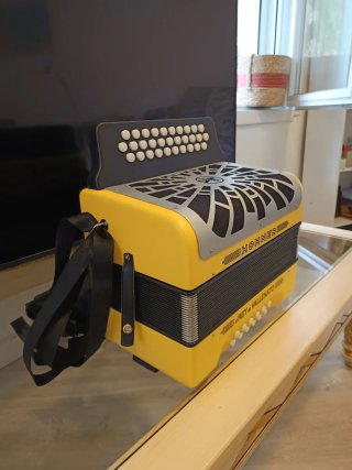 Acordeón Hohner El Rey del Vallenato