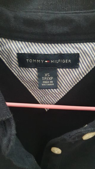 Polo Tommy Hilfiger Azul Talla XS, para una 36