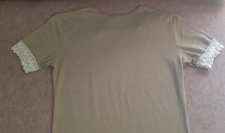 Camiseta de mujer verde oliva